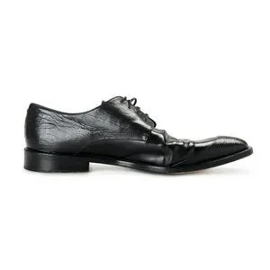 Pal Zileri  Black Textured Leather Oxfords Dress Shoes US 9 IT 42 palzileri___9C3SK69806--  main image 3